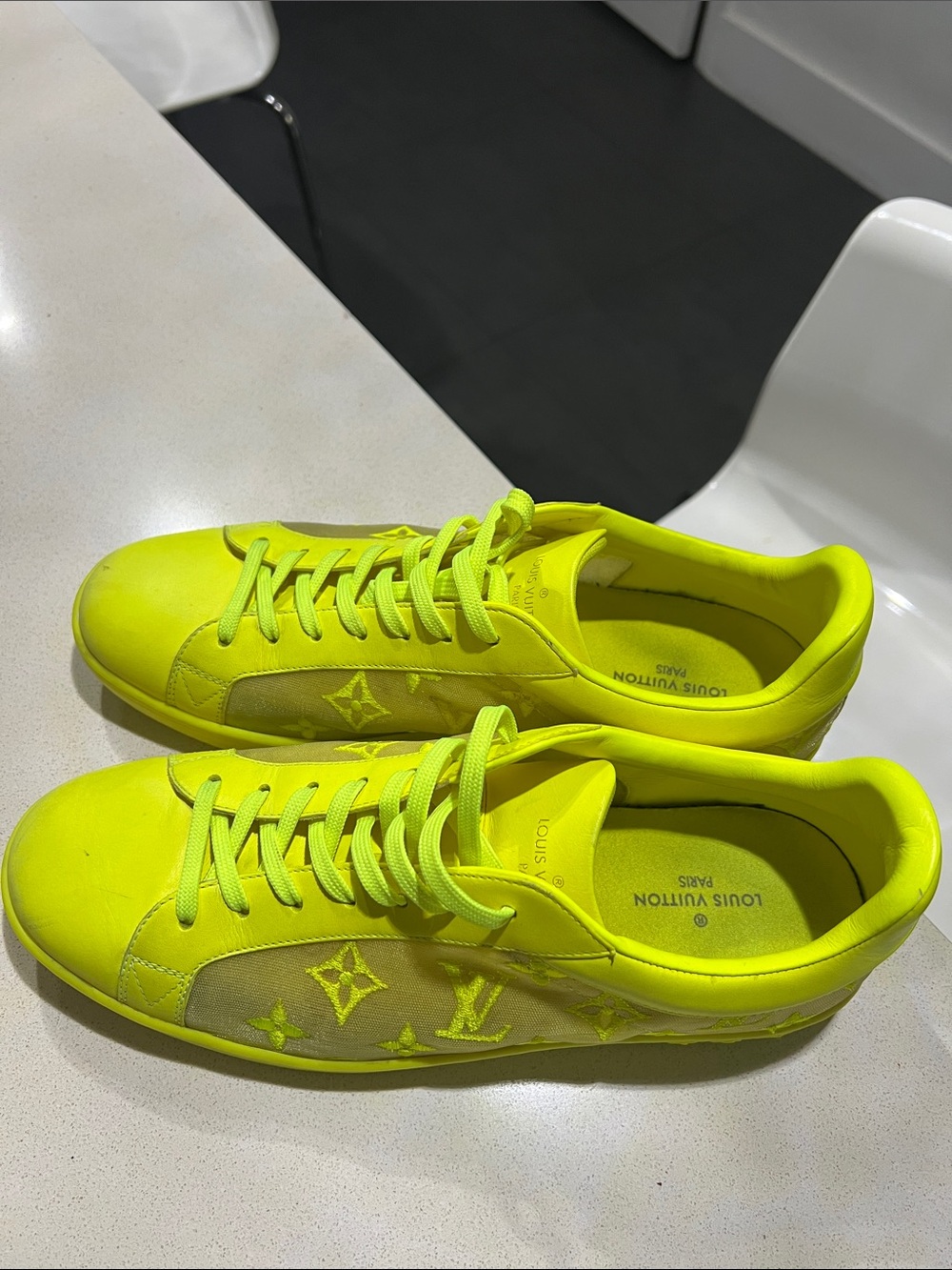 Louis Vuitton Neon Yellow